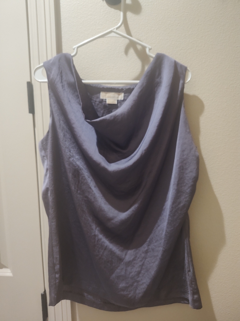 NWT Michael Kors Sleeveless Blouse — Lavender Size L